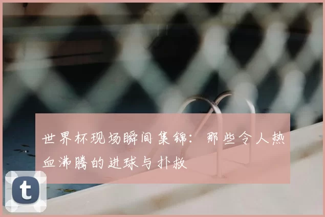 世界杯现场瞬间集锦:那些令人热血沸腾的进球与扑救
